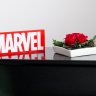 Marvel 3D Printed Shelf Sign Stand