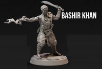 Bashir Khan with magic Figure (Unpainted)
