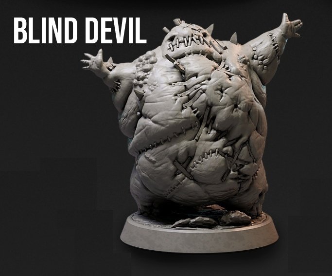 Blind Devil Figure (Unpainted)