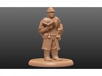 Cleric with a book Figure (Unpainted)