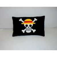 One Piece - Luffy Flag Plush Pillow