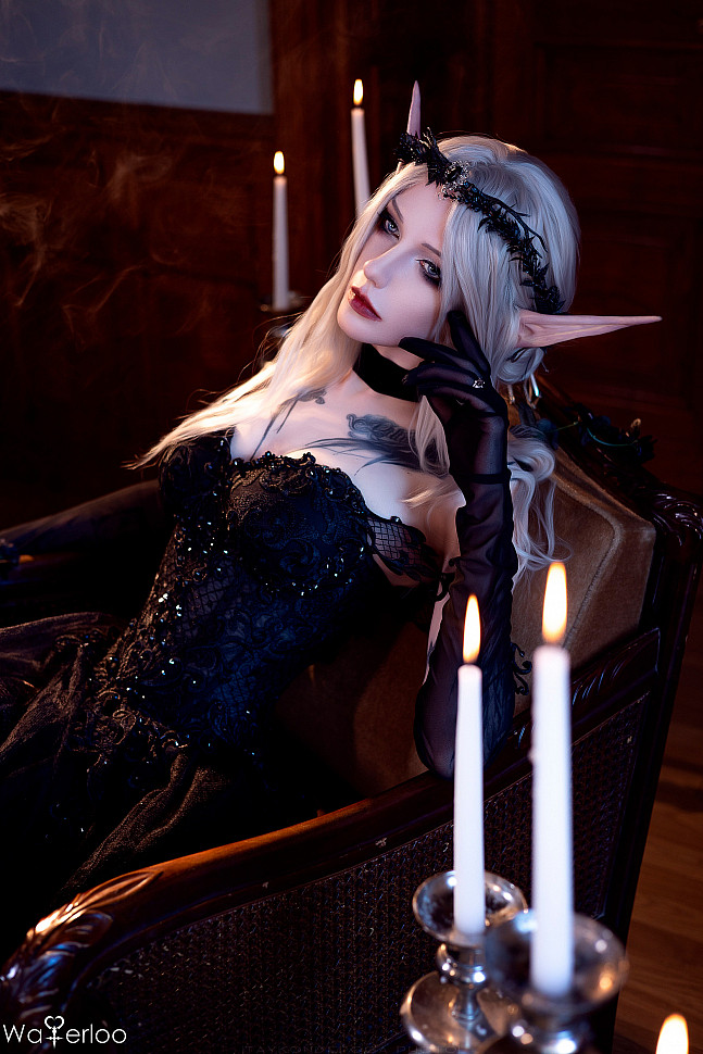 [Cosplay] Gothic Elf Girl by Waterloo
