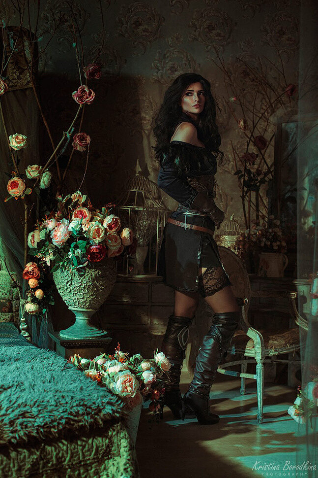 Russian Cosplay: Yennefer (The Witcher) by mira_ladovira