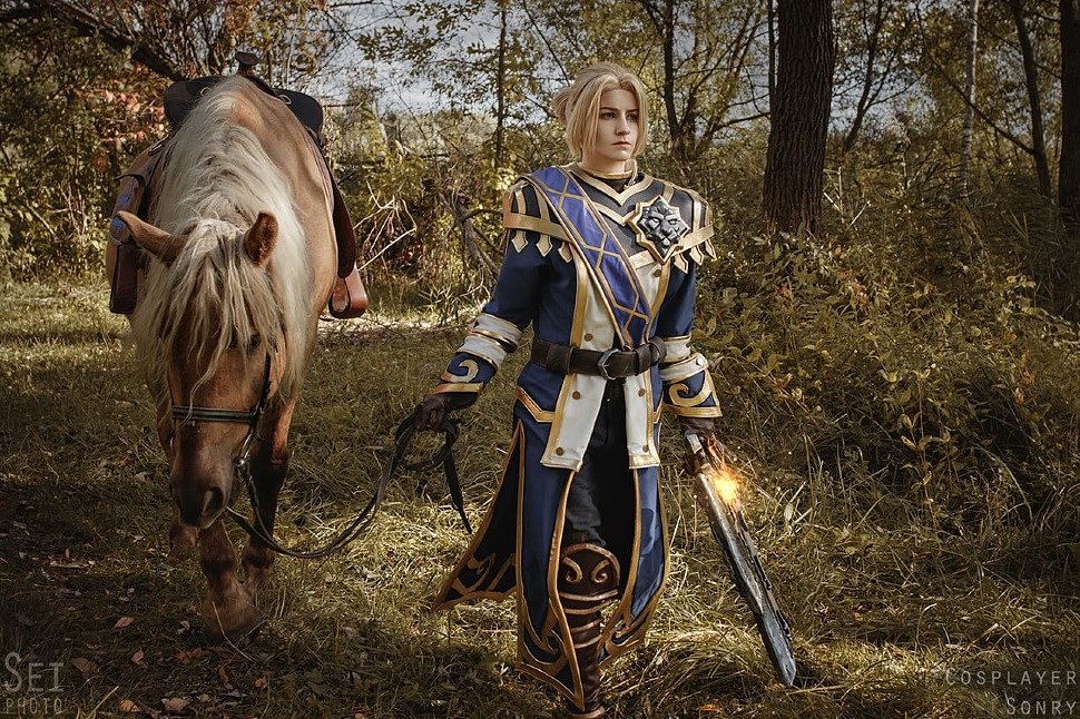 Russian Cosplay: Anduin Wrynn (World of Warcraft)