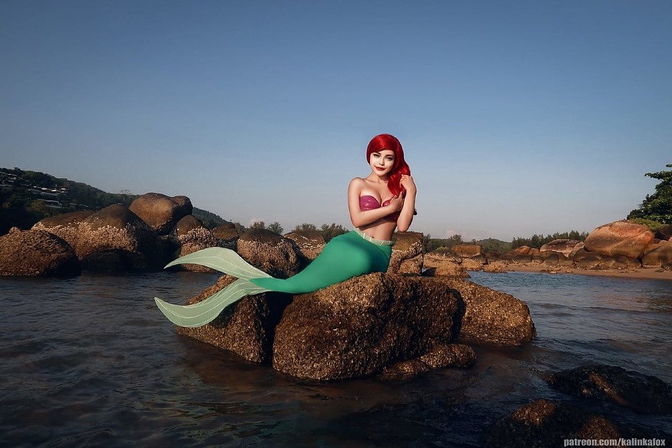 Russian Cosplay: Ariel (The Little Mermaid)