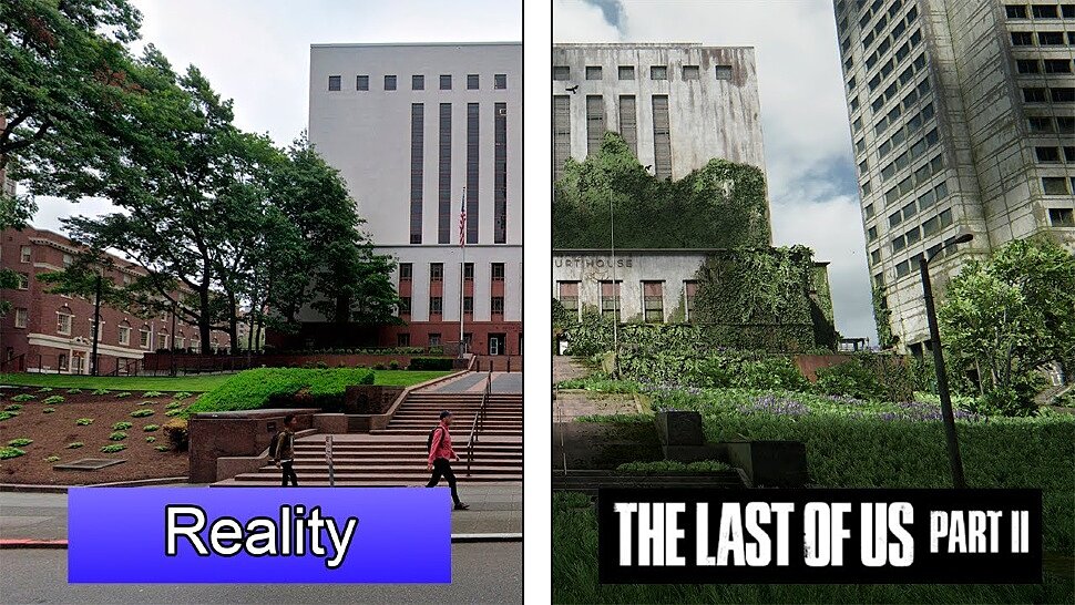 [Fun Video] The Last of Us 2 VS Real Seattle