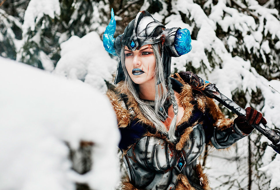 Russian Cosplay: Sejuani (League of Legends)
