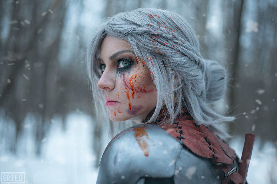 Russian Cosplay: Cirilla (The Witcher)