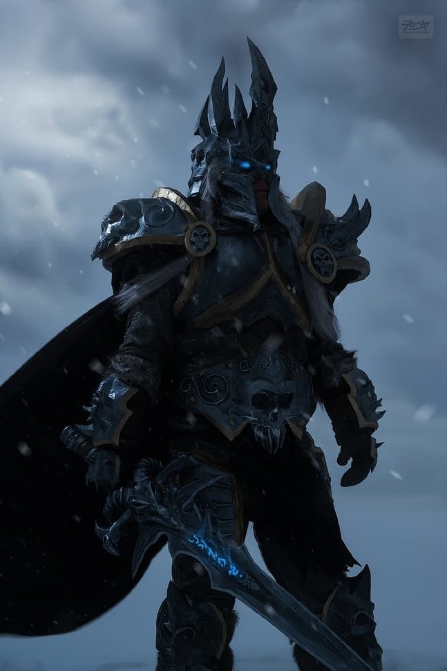 Russian Cosplay: Lich King & Demon Hunter (Heroes of the Storm) by Kurus King & Ali Fro