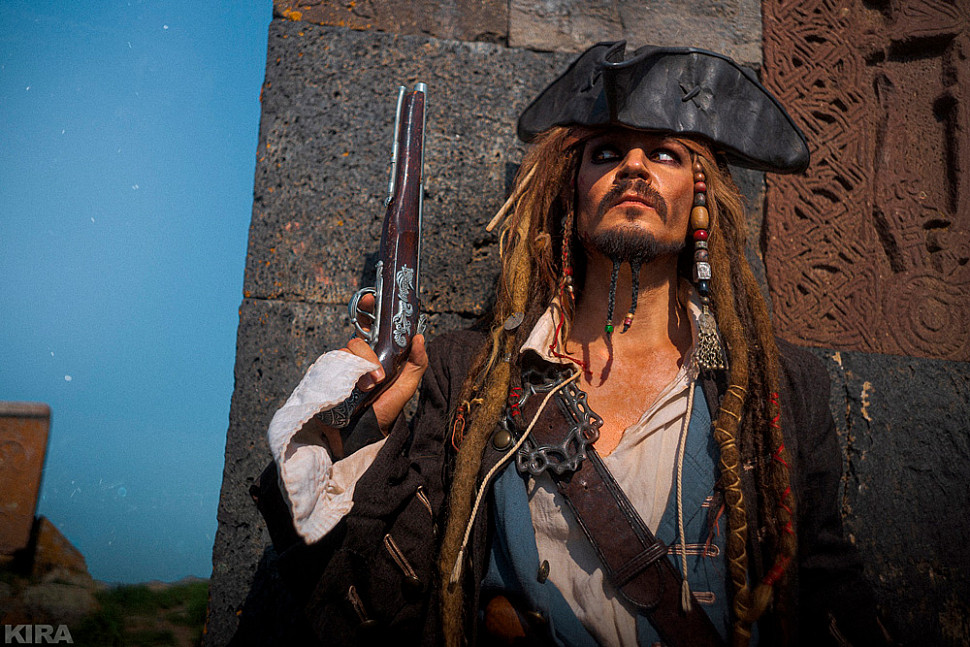 [Cosplay] Captain Jack Sparrow (Pirates of the Caribbean) by Mikle Muraki