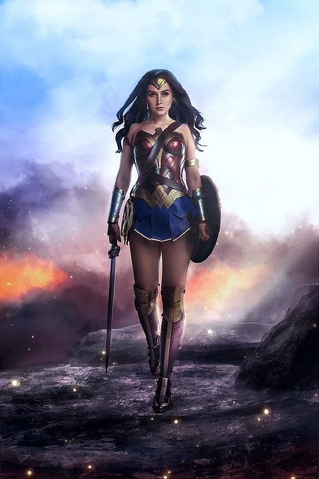 Russian Cosplay: Wonder Woman (DC Comics)