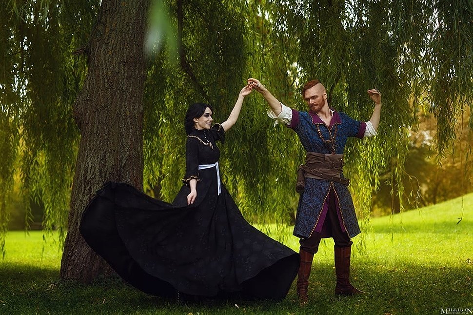 Russian Cosplay: Iris von Everec & Olgierd von Everec (The Witcher 3) by Suiginto & Kondaurov