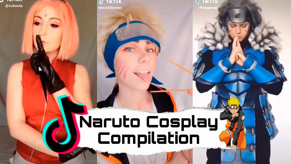 [Fun TikTok Video] Naruto Cosplay Compilation