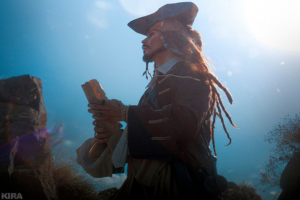 [Cosplay] Captain Jack Sparrow (Pirates of the Caribbean) by Mikle Muraki