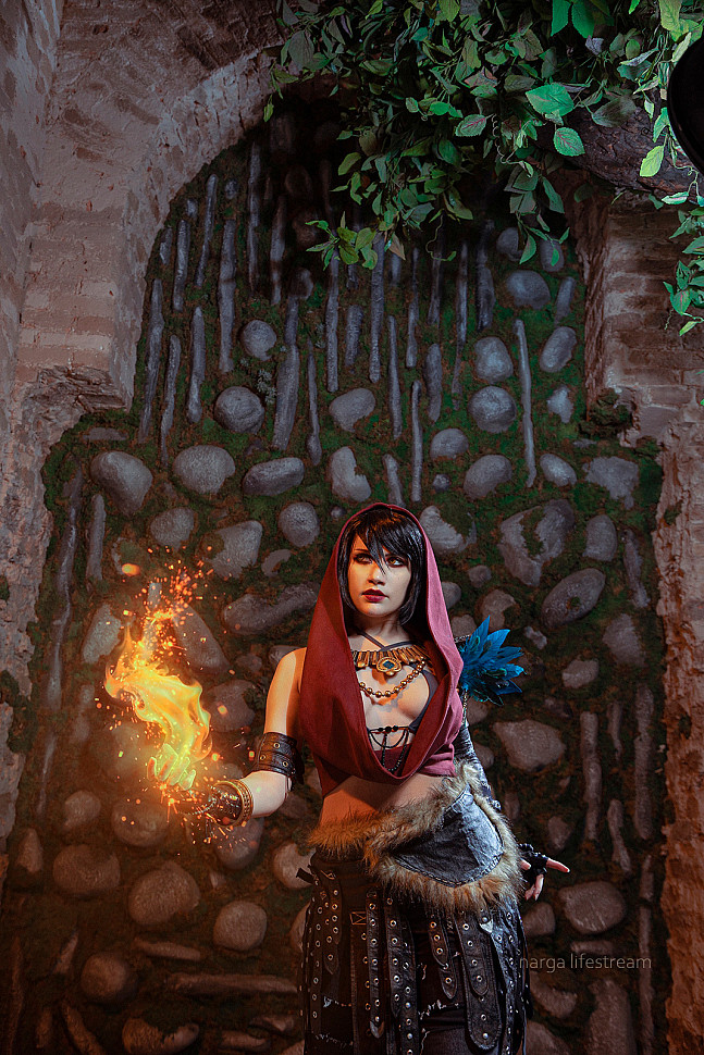[Cosplay] Morrigan (Dragon Age) by Narga #Inspired