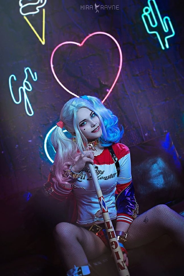 Russian Cosplay: Harley Quinn (Suicide Squad) by Astarohime