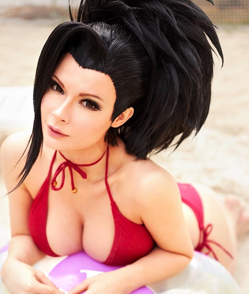 Russian Cosplay: Momo (My Hero Academia) by Jannet Incosplay