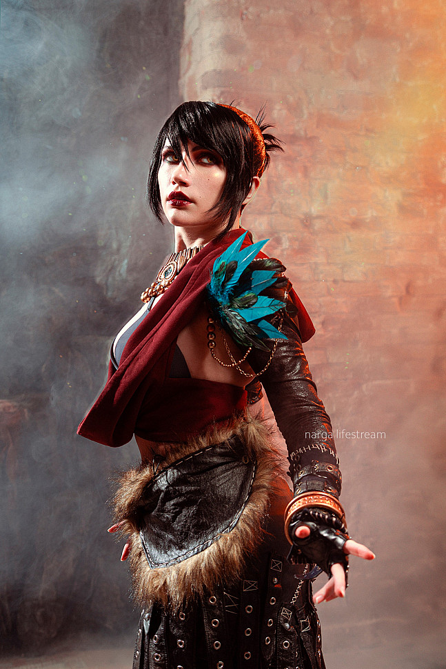 [Cosplay] Morrigan (Dragon Age) by Narga #Inspired