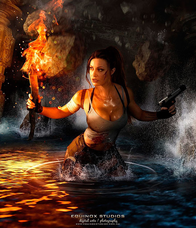 Cosplay: Lara Croft (Tomb Raider) by msfitjade