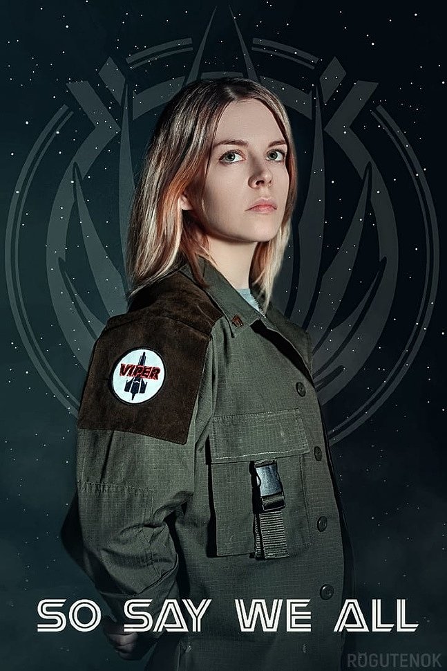 Russian Cosplay: Kara Thrace Starbuck (BattleStar Galactica)