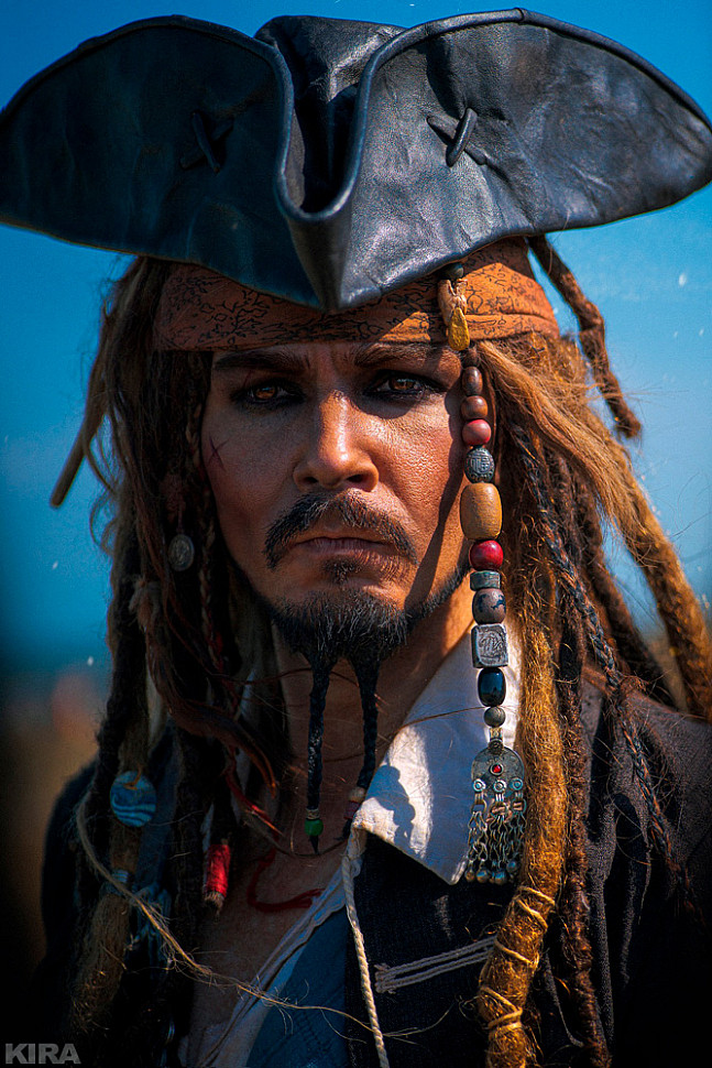 [Cosplay] Captain Jack Sparrow (Pirates of the Caribbean) by Mikle Muraki