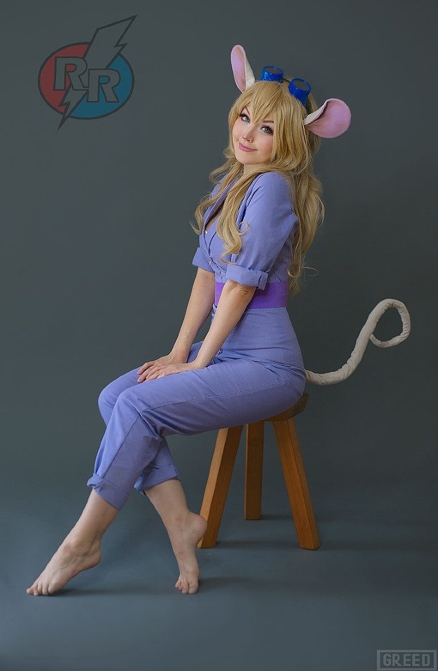 Cosplay: Gadget (Chip and Dale) by Liechee