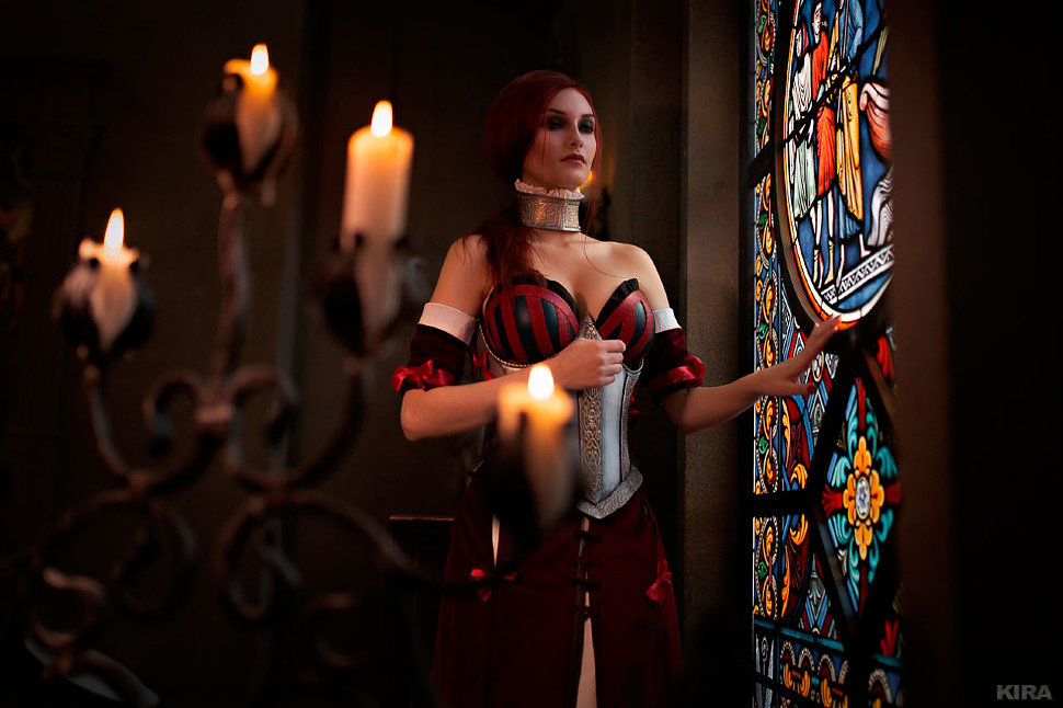 Russian Cosplay: Sabrina Glevissig (The Witcher 2: Assassins of Kings.The Blood Curse)