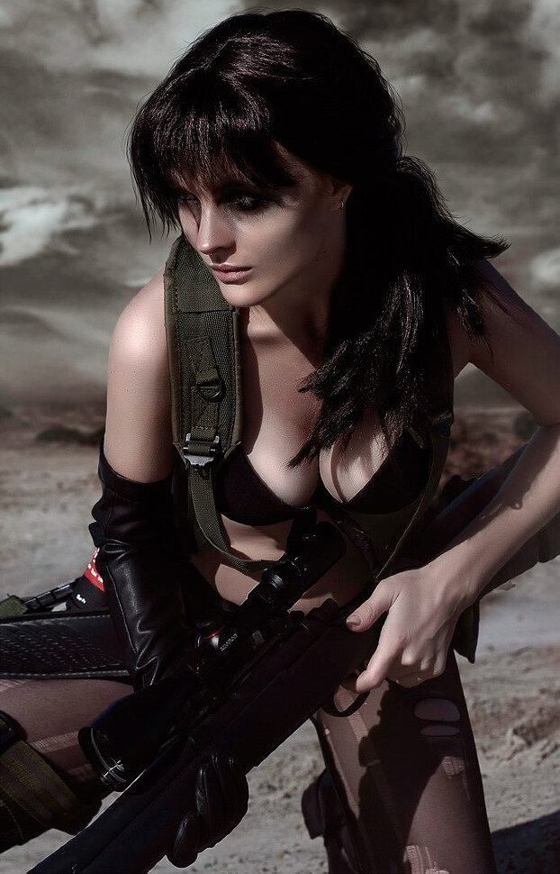 Russian Cosplay: Quiet (Metal Gear Solid V) by Katssby