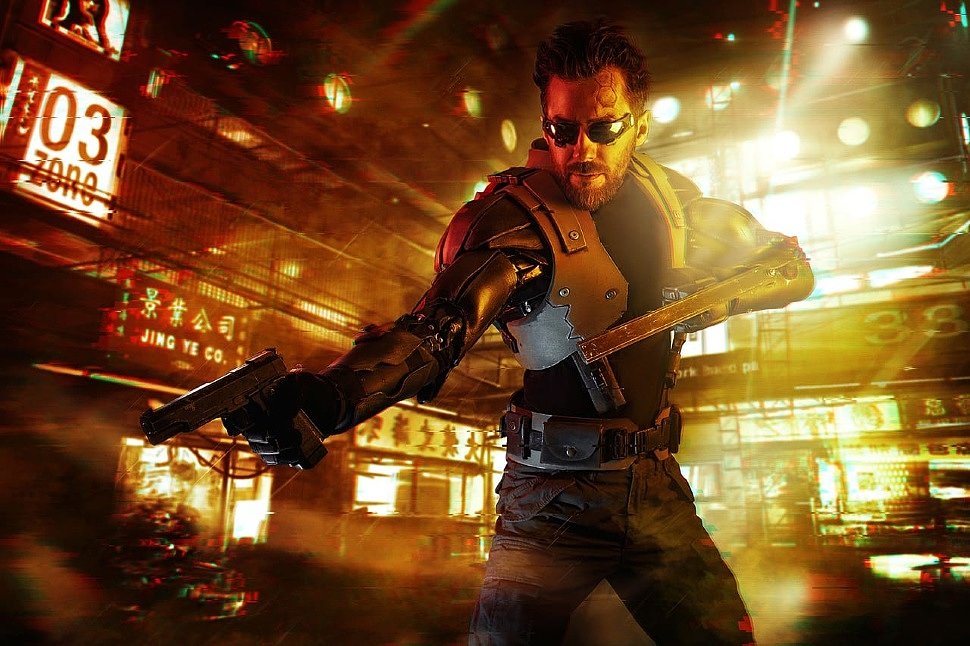 Russian Cosplay: Adam Jensen (Deus Ex: Human Revolution)