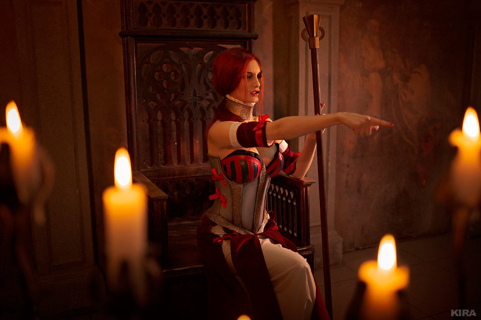 Russian Cosplay: Sabrina Glevissig (The Witcher 2: Assassins of Kings.The Blood Curse)
