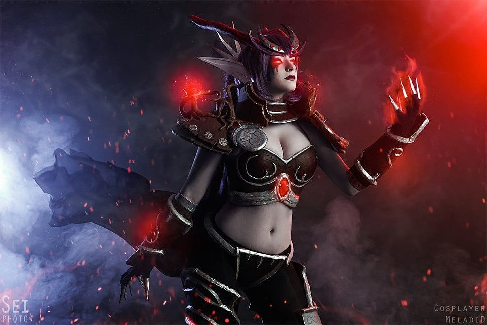 Russian Cosplay: Nightmare Ysera (World of Warcraft)