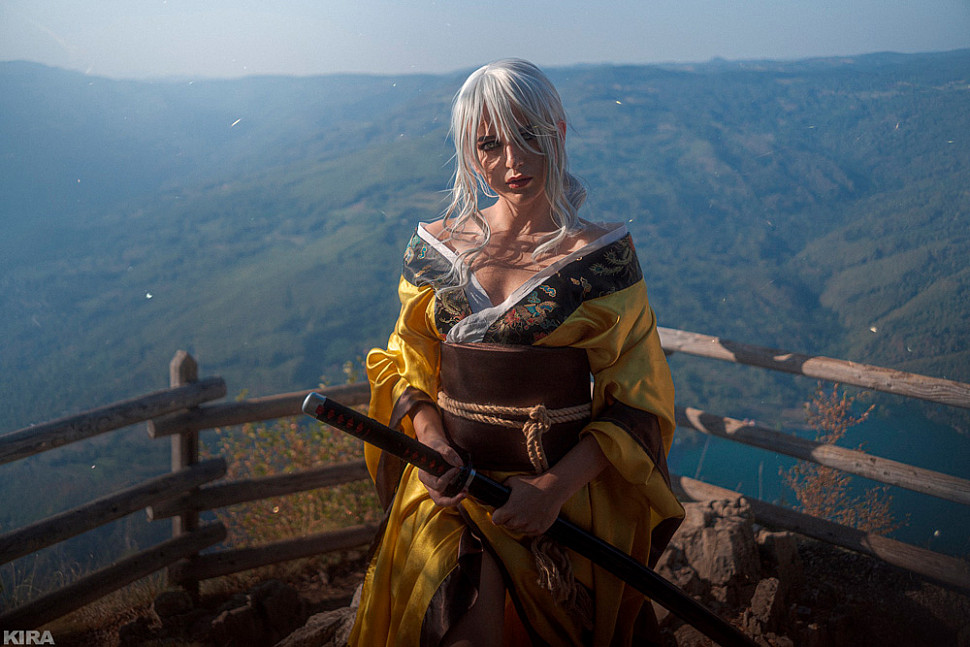 [Cosplay] The Witcher 3: Wild Hunt. Ciri's Story: Hunting Yōkai