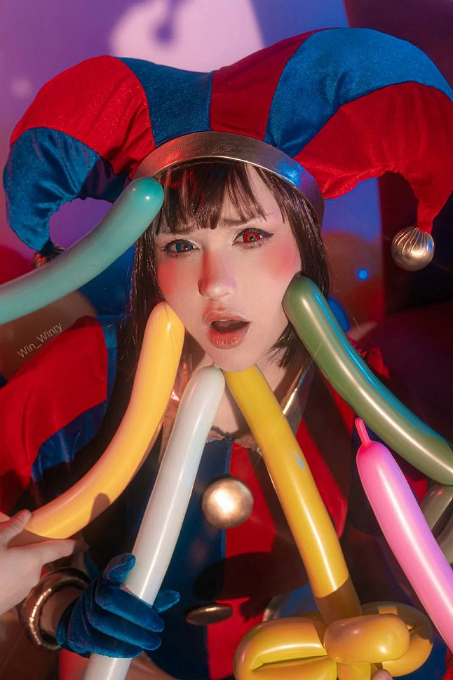 [Cosplay] Pomni (The Amazing Digital Circus) by Win Winry #Inspired