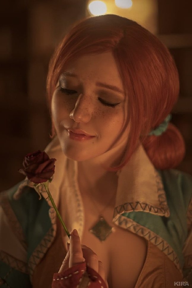Russian Cosplay: Triss (Witcher) by Lyumos