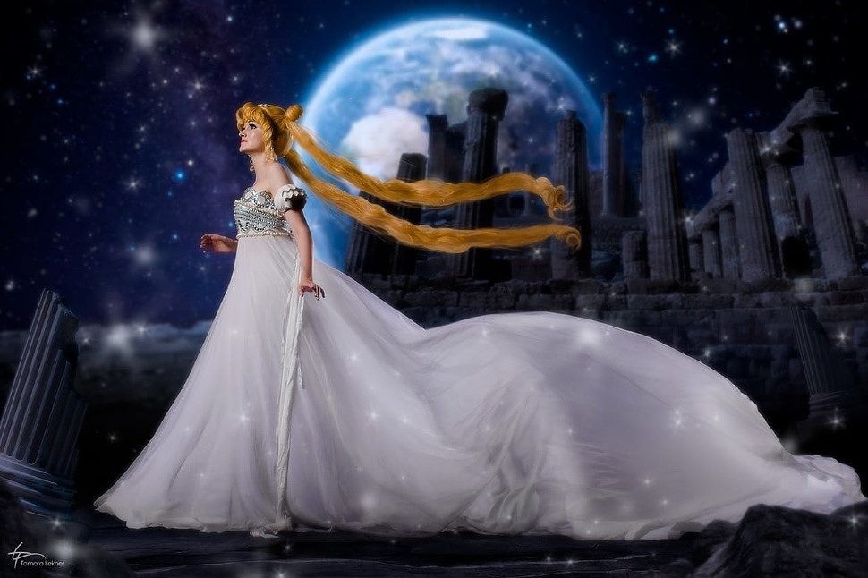 Russian Cosplay: Princess Serenity (Sailor Moon) by Likanda