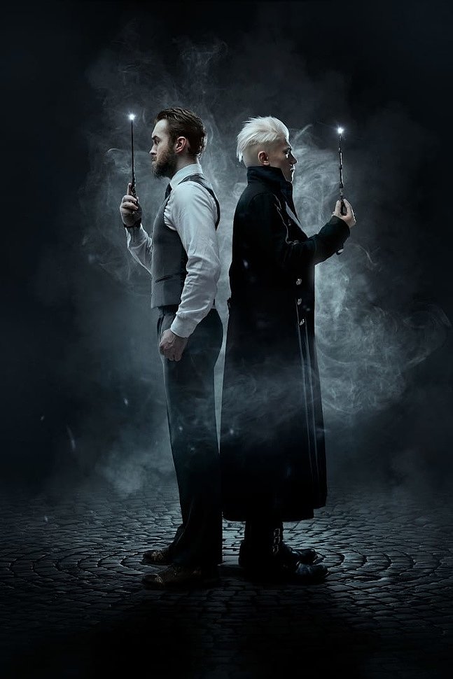 Russian Cosplay: Grindelwald & Dumbledore (Fantastic Beasts) by Alex Wolf & Ksyders