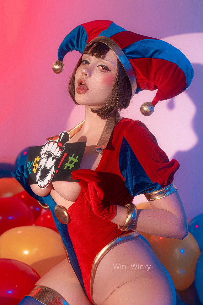 [Cosplay] Pomni (The Amazing Digital Circus) by Win Winry #Inspired