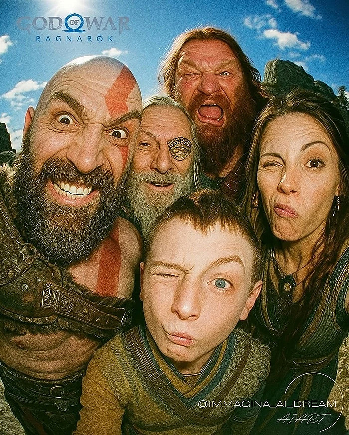 [Art] Video Game Character Selfies 2