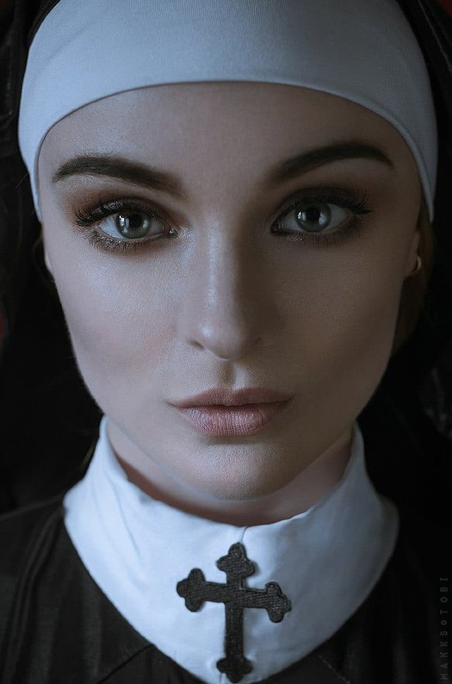 Russian Cosplay: Nun by Sofiya Letyago