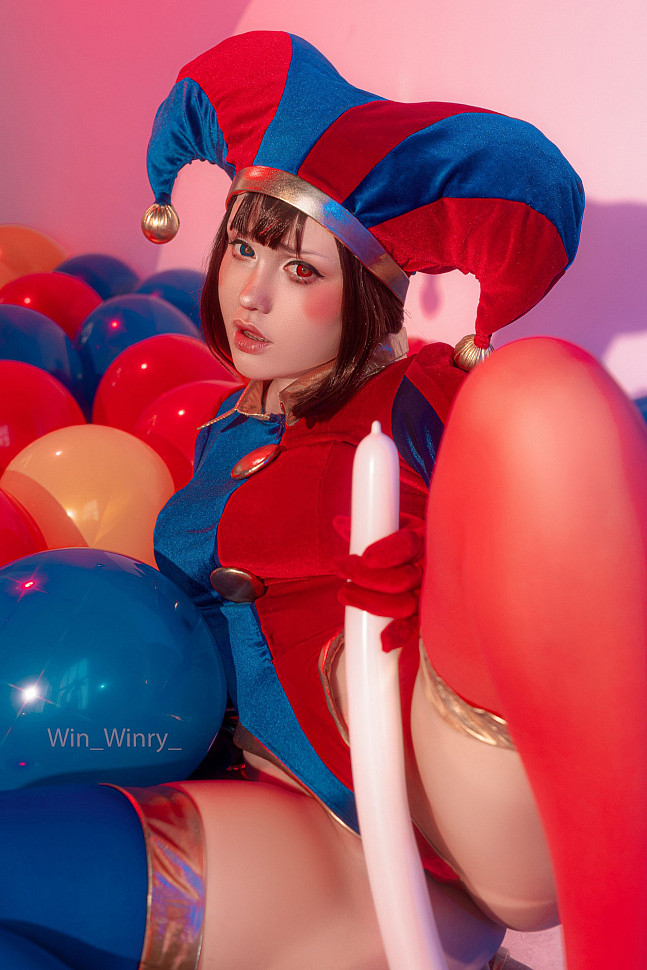 [Cosplay] Pomni (The Amazing Digital Circus) by Win Winry #Inspired