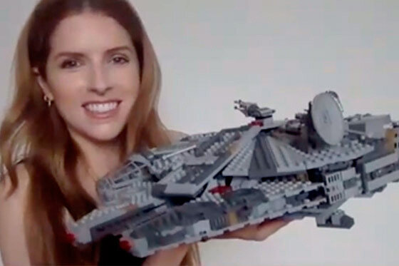 [Fun Video] Anna Kendrick do some Lego stuff due to quarantine
