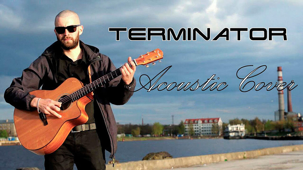 [Music Video] Terminator Main Theme Acoustic Cover by Armands Garklavs