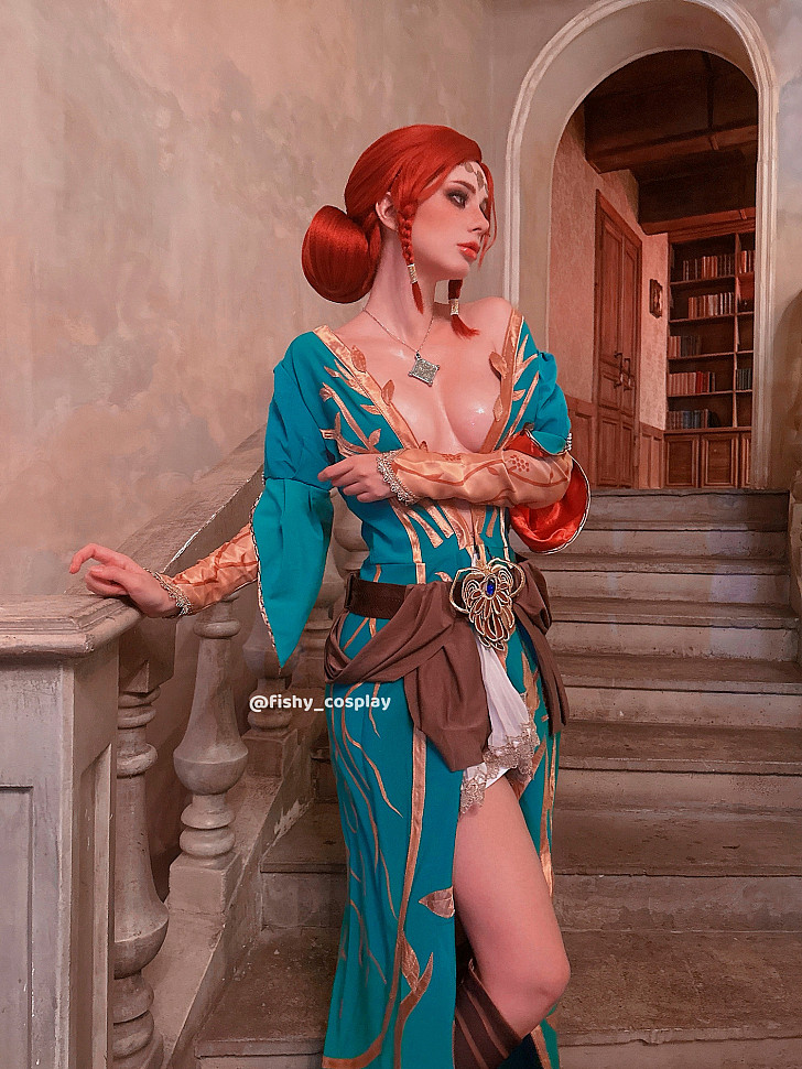 [Cosplay] Triss Merigold (The Witcher 3) by Fishy #Inspired