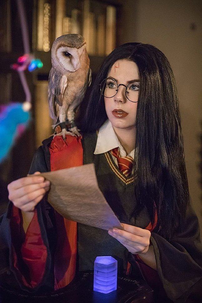 Russian Cosplay: Female Harry & Draco (Harry Potter)