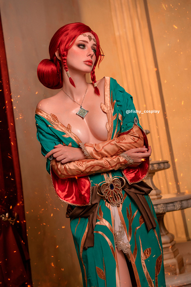 [Cosplay] Triss Merigold (The Witcher 3) by Fishy #Inspired
