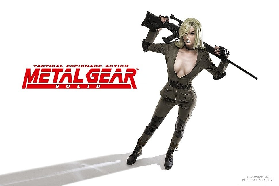 Russian Cosplay: Sniper Wolf (Metal Gear Solid) by Vlada Lucak