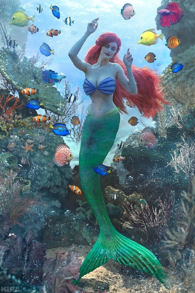 [Cosplay] Ariel (The Little Mermaid) by Claire Sea