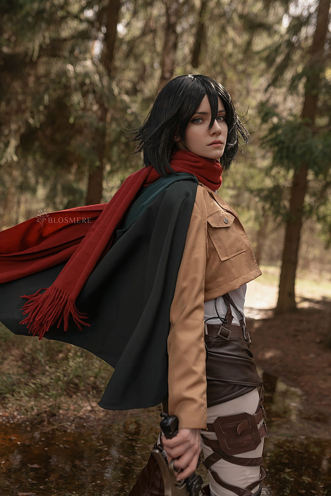 [Cosplay] Mikasa (Attack on Titan) by Blosmere #Inspired