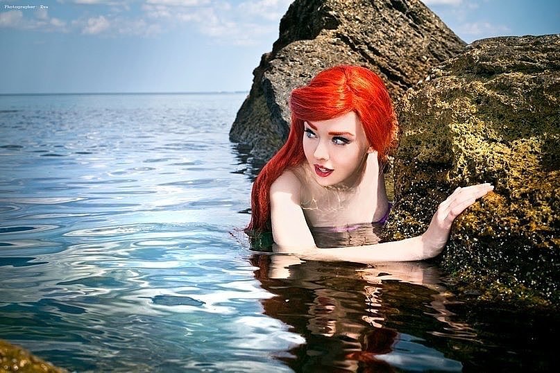 Russian Cosplay: Ariel (The Little Mermaid) by Nelly Laufeyson