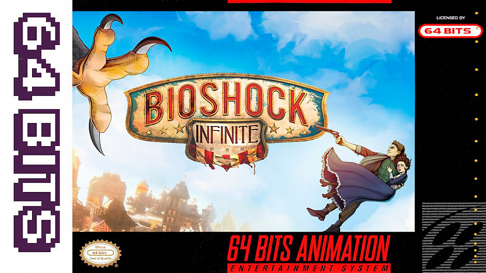 [Fun Video] Bioshock Infinite Demake for SNES